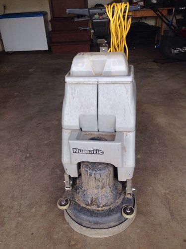 Numatic tt 345t floor scrubber with vacuum for sale