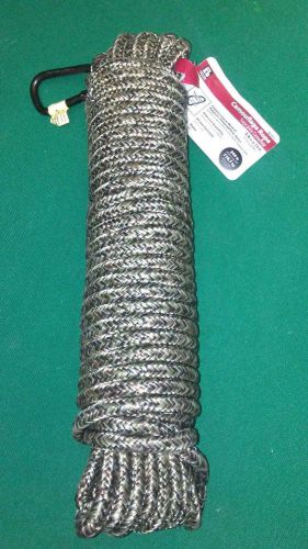 Everbilt 3/8 in. Dia. x 75 ft. L Diamond Braided  Poly/Prop Rope Camouflage
