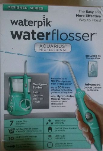 Waterpik TEAL Aquarius Professional Water Flosser Dental Oral Pik Cleaning