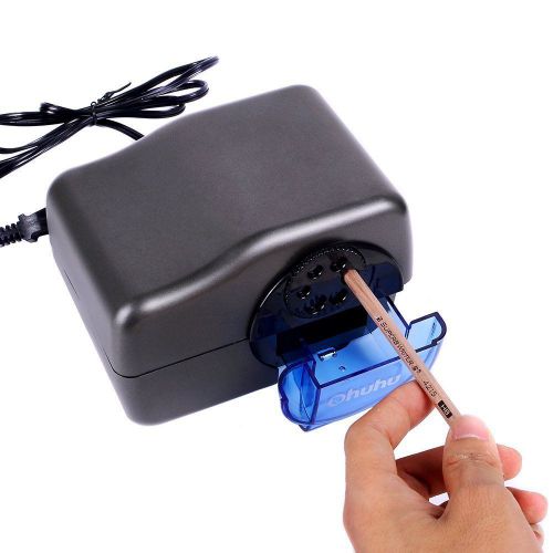 Electric pencil sharpener with 6-pencil hole selector dial (6,7,8,9,10,11mm) for sale