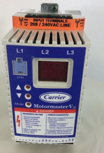 CARRIER MOTORMASTER V CONTROL AC DRIVE INVERTER 2HP 2 HP 1.5KW HR46TN001 HVAC