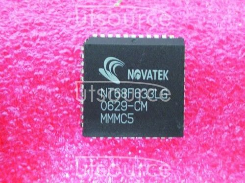 1PCS NT68F633LG  Encapsulation:PLCC44,8-Bit Microcontroller for Monitor 32K