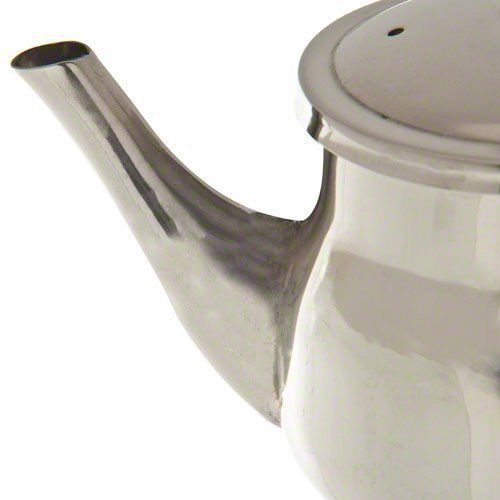 Stainless Steel Gooseneck Tea Pot w/ Vented Hinged Lid, 20 Fluid Ounces 2 - 3