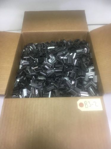 New north shore strapping co. s0-2 opel seal metal banding clips (box of 5000) for sale