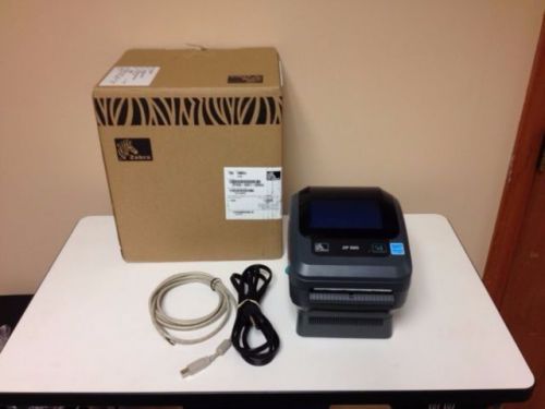 Zebra ZP 505 Thermal Label Printer - USB Power Cable Labels Included - Like New