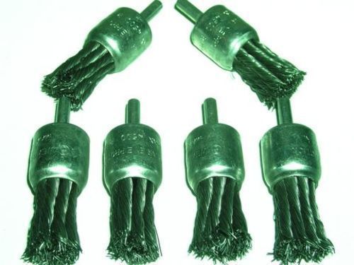 6pcs 7/8&#034; Knot End Brush wire power drill steel (22mm)