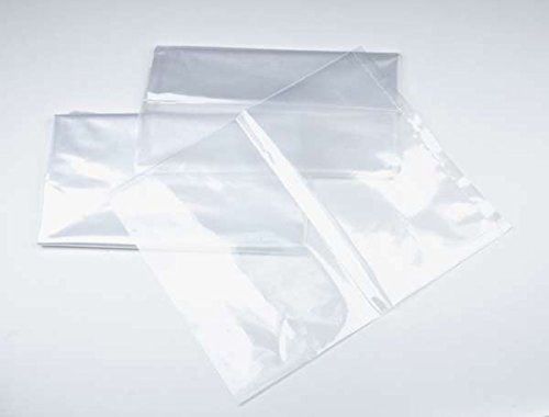 18&#034; x 24&#034; 1 mil. - Clear Plastic Flat Open Poly Bag (100 Pack) | MagicWater S...