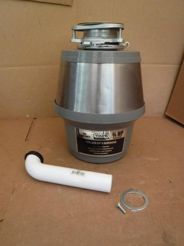 VIKING PROFESSIONAL 750  HD - 3/4 HP - GARBAGE WASTE FOOD DISPOSAL- WORKING