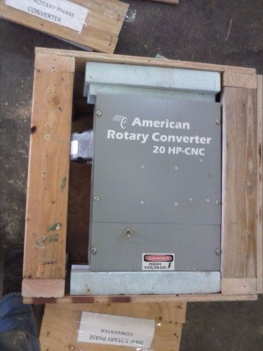 20HP Rotary Phase Converter
