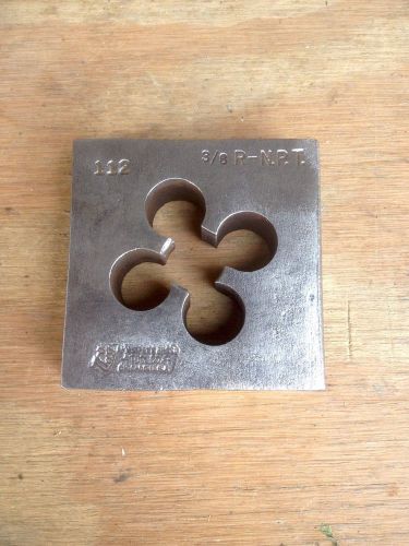 Armstrong Bros Tool Co 3/8 Pipe Die