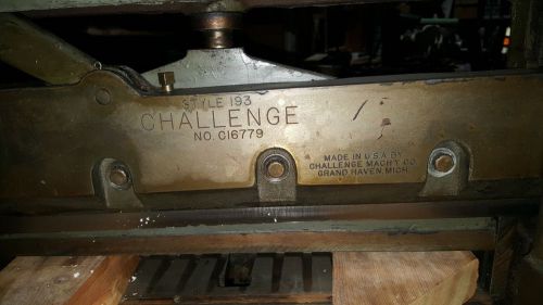 challenge manual paper cutter press shear