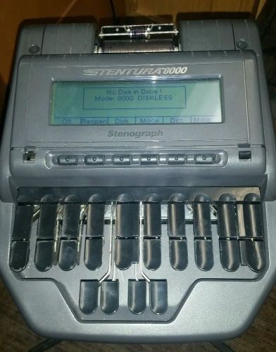 Stenograph Stentura 8000 Professional Court Reporter Writer - AS IS, please read