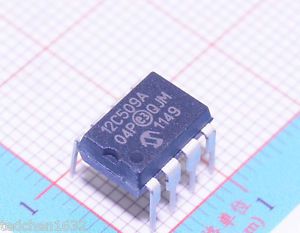 50 pcs/lot IC PIC12C509A-04/P, 8-Pin, 8-Bit CMOS Microcontroller