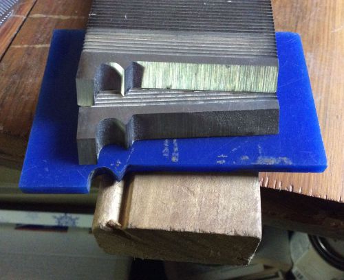 Architectural Moulding  Mould C910 Corrugated Knives Weinig Wadkin Woodmaster