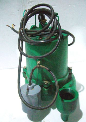 Hydromatic effluent pump skv50aw1 1/2hp 115v 12a 1 phase as-is for sale