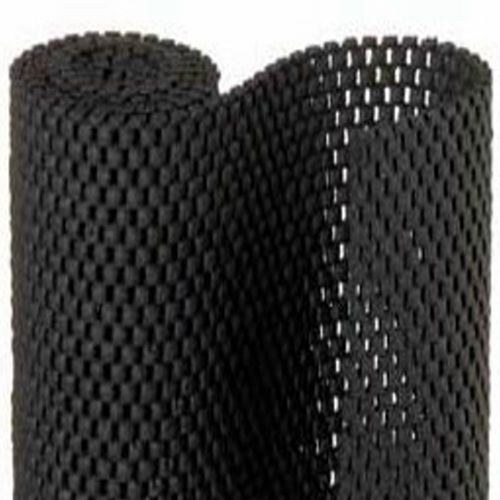 36&#034; inches x 60&#039; feet roll black non-slip case / shelf liner rubberized st for sale