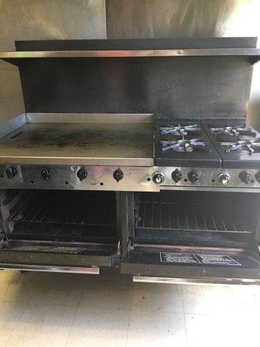 gas range with griddle (need Sold ASAP) Price Negotiable!