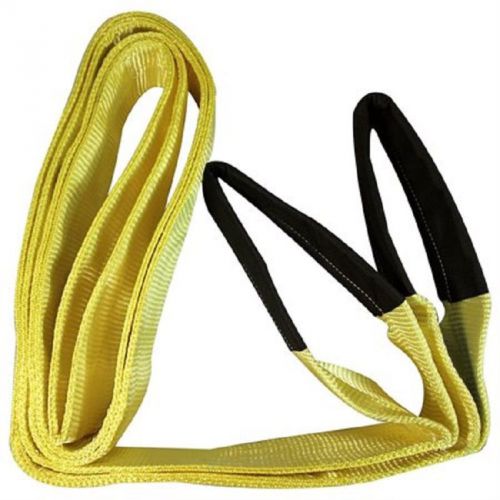 Iit 3&#034; x 13&#039; yellow heavy duty lifting sling carrying moving soft handles 74790 for sale