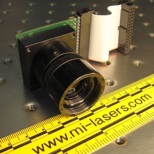 National semiconductor cmos ccd image sensor lm9618 &amp; edmund optics c-mount lens for sale
