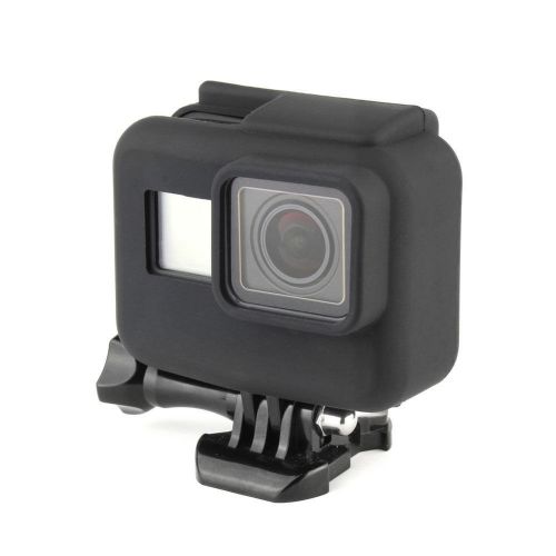 Soft silicone rubber protective cover case for gopro hero 5 w/ standard frame for sale
