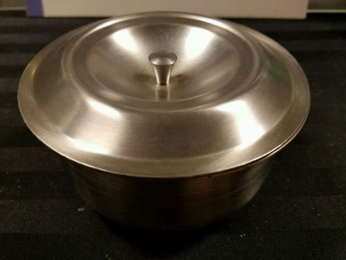 Vollrath Stainless Steel Insulated Bowl w/Lid, Lip 5&#034; C x 2.75&#034;H in 3.5&#034;C x 2&#034;H