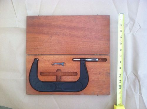 Brown &amp; sharpe 6&#034;-7&#034; outside micrometer for sale