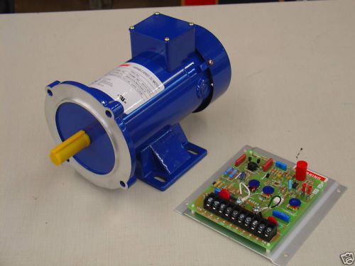 1/4 hp, 90 vdc, dc motor and variable speed control for sale