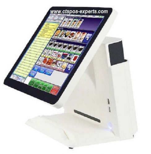 New!  All In One Restaurant Bar Retail POS System Point of Sale W/Warranty!