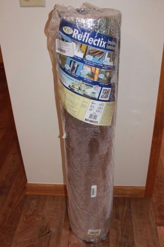 Reflector 100 sqft Reflective Roll Insulation Radiant Barrier Unfaced BP48025