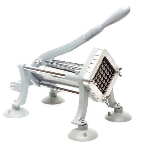 Wyzworks commercial heavy duty french fry cutter with 3/8 inch cutting frame and for sale