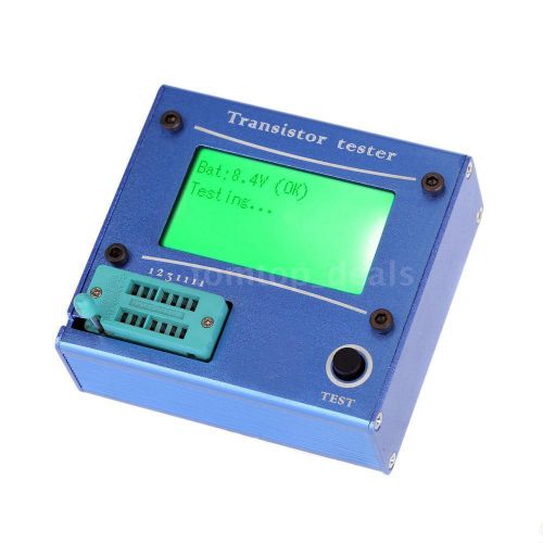 M328 ESR LCR Meter Transistor Tester Diode Thyristor Capacitance NPN PNP H0S1