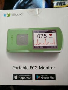 Emay Bluetooth Portable ECG Monitor Model EMG-20