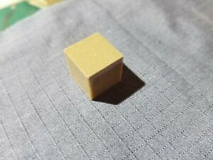 Check Source for Geiger Counter, 2g Monazite (Thorium Ore) Infused Cube 12pc