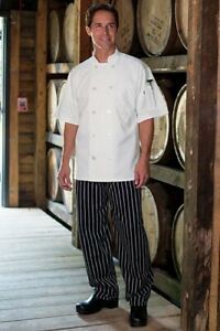 Uncommon Threads 4000-4104 Classic Basic Baggy Chef Pant with 3&#039;&#039; Elas