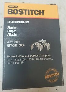 Stanley Bostitch ~ STCR5019-3/8-5M ~ 3/8&#039;&#039; ~ 1 Packs -5000 ~ Free s/h in USA