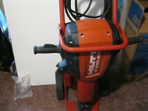 Hilti TE 3000-AVR Demolition Jack Hammer With Cart and extras
