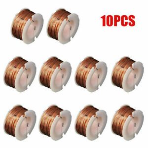 10PCS 10m Magnet Wire Enameled Copper Magnetic Coil Winding Electromagnet Motor