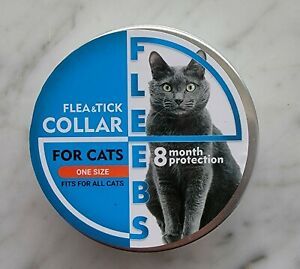 Fleebs Cat Collar for 8-Month Validity Period Adjustable Collars for Cat Kitten
