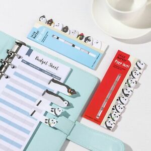 Cat index Posted Planner Stationery Kawaii Memo Pad Cute For Bookmarks Creative