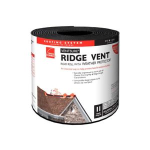 VentSure 11 in. x 20 ft. Ridge Vent Rigid Roll with Weather PROtector Moisture B