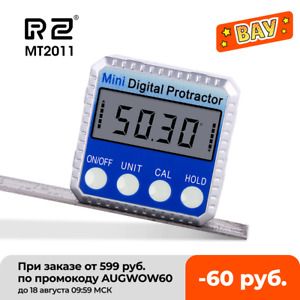 RZ Angle Protractor MT2010 Universal Bevel 360 Degree Mini Electronic Digital