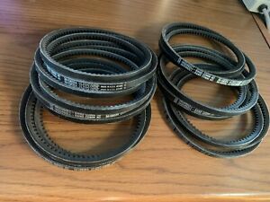 Ingersoll Rand genuine V Belts Replacement # 39158324 Lot of  (6)  NEW condition