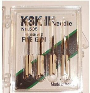4 PCS. FINE TAGGING TAG TAGGER REPLACEMENT NEEDLES DENNISON GUNS