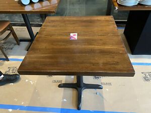 USED WOODEN TABLES AND CHAIRS (Restaurant furniture)