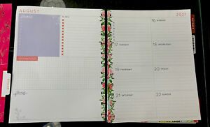 Happy Planner Classic Planner Pages Aug - Dec 2021 Plus Log
