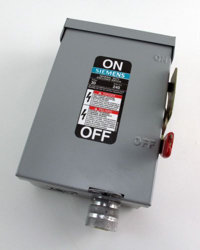 Siemens GF221NR Type 3R Disconnect Switch - 30A, 240VAC