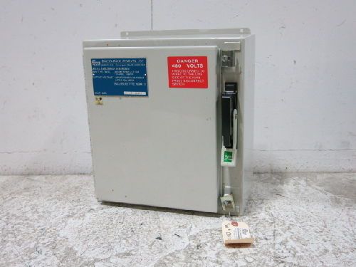 ELECTRO-MATIC EMLD3M4G2TS4X4A03N12 TRANSFORMER DISCONNECT SWITCH