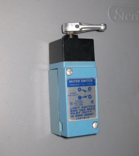 Micro Switch Limit Switch 600 VAC MAX LSZ7 B 1A
