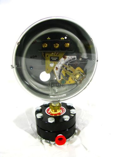 Mercoid gauge da-7031-153-7 tube pressure switch w/ hyett pressure cell new for sale