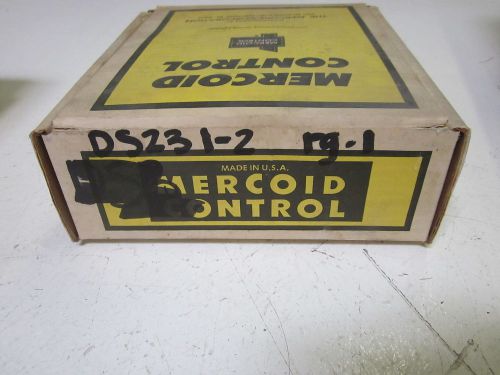 MERCOID CONTROL DS231-2 RG.1 PRESSURE SWITCH 0-15PSIG *USED*